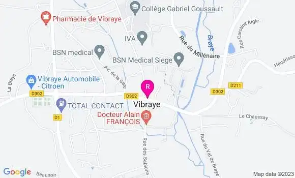 Localisation Restaurant  L