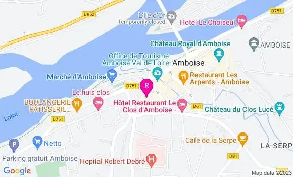 Localisation Restaurant  La Pause du Temps