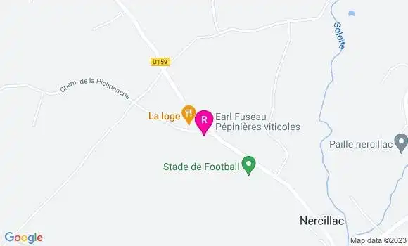 Localisation La Loge Restaurant