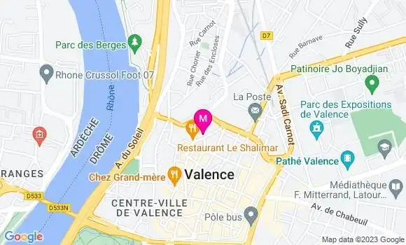 Localisation Restaurant Bar Le 3
