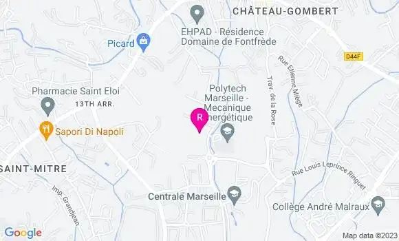Localisation Restaurant  L
