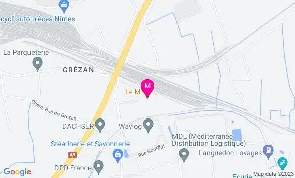 Localisation Restaurant Gastronomique Le M