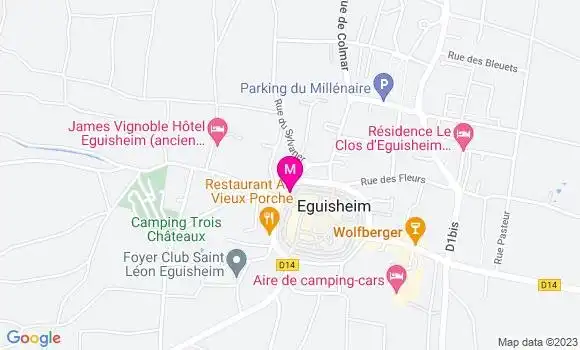Localisation Crêperie La Galinette