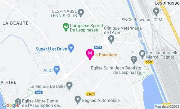 Localisation Restaurant  O