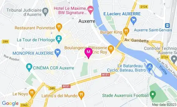 Localisation Restaurant  L