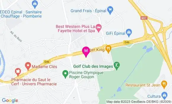 Localisation Memphis Restaurant Diner