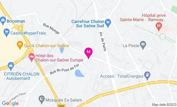 Localisation Bistrot Rv