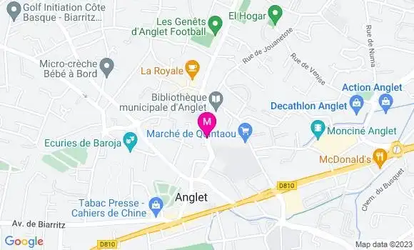 Localisation Restaurant  L