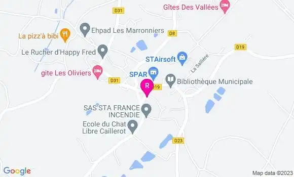 Localisation Restaurant  L
