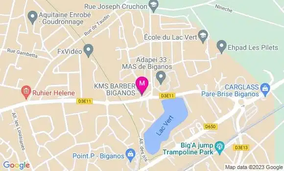 Localisation Restaurant  M