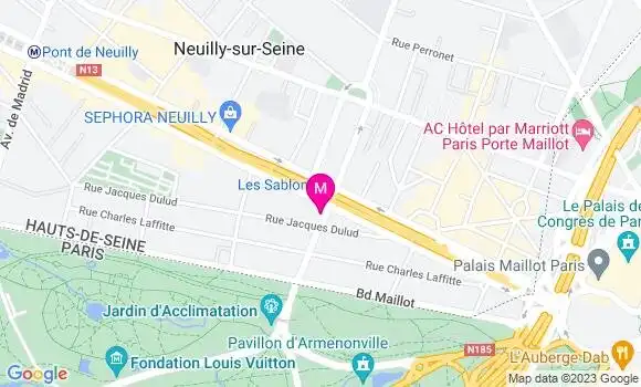 Localisation Restaurant  Le Jardin