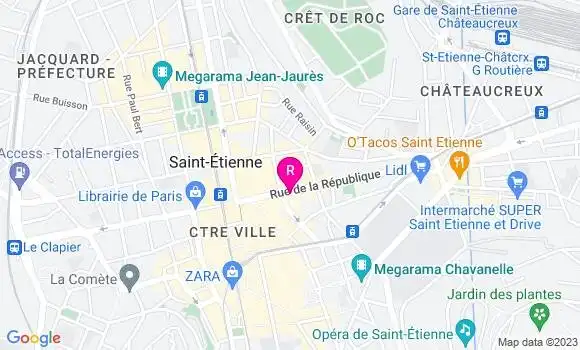 Localisation Restaurant  Kitchen Street