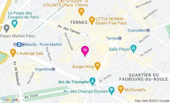 Localisation Restaurant Bar Uc 61