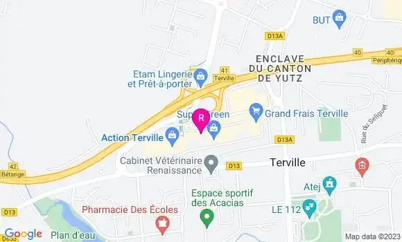 Localisation Restaurant  Rosamar