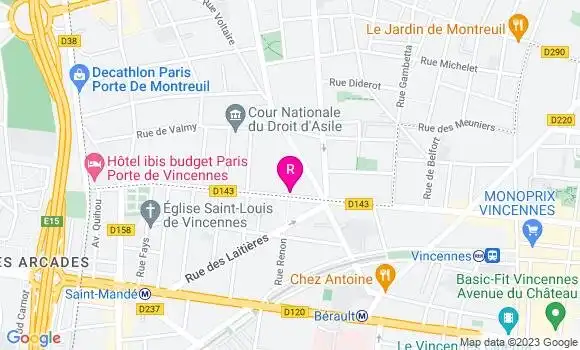 Localisation Restaurant  L