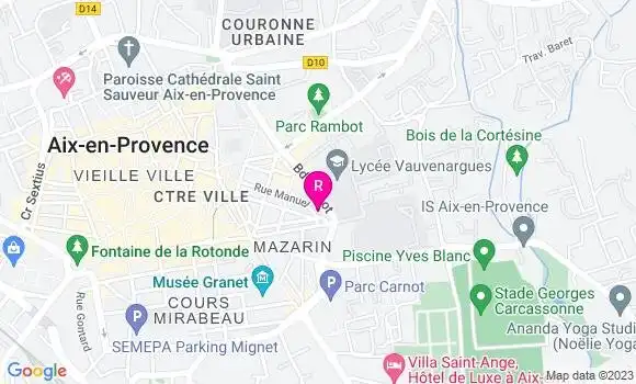 Localisation Restaurant  29 Miollis