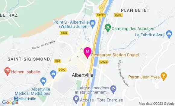 Localisation Restaurant  Le Grenette