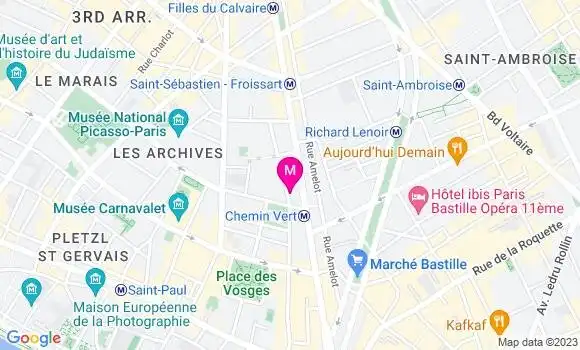 Localisation Restaurant Coréen Soon Grill Marais