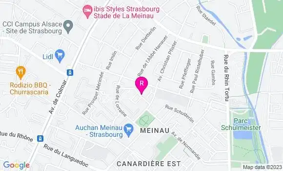 Localisation Café La Cantine
