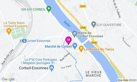 Localisation Restaurant  L