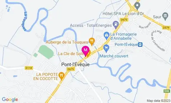 Localisation Restaurant  Le Maracana