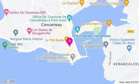 Localisation Restaurant  Le Taj Mahal