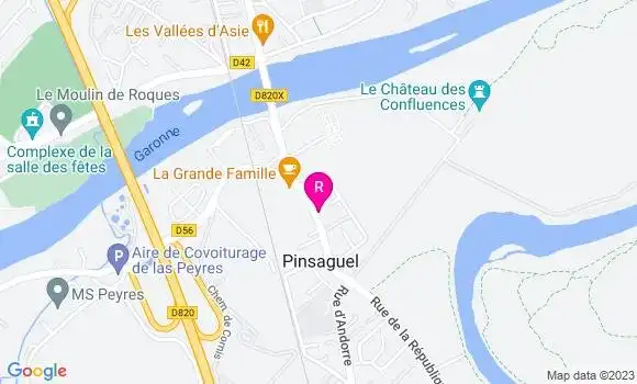 Localisation Restaurant  Al Pescofi
