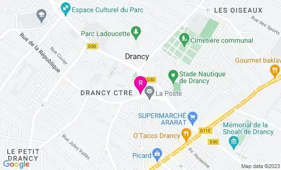 Localisation Restaurant  Chez Gabi