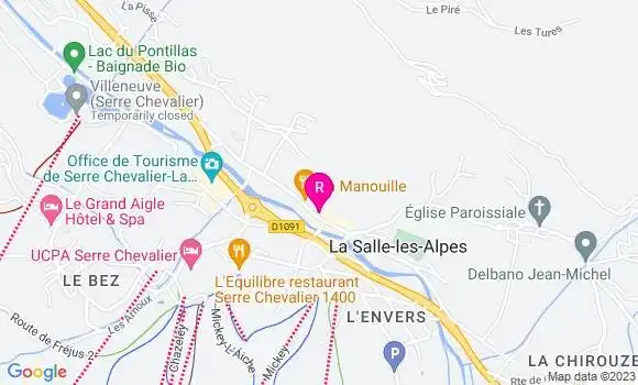 Localisation Restaurant  L