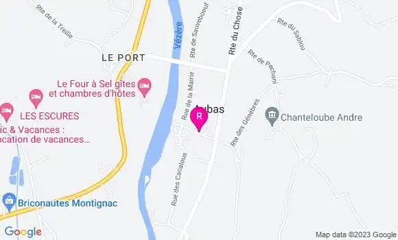 Localisation Restaurant  La Table d