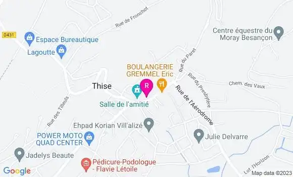 Localisation Restaurant  Mon P
