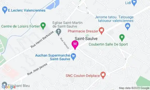 Localisation Café de la Mairie