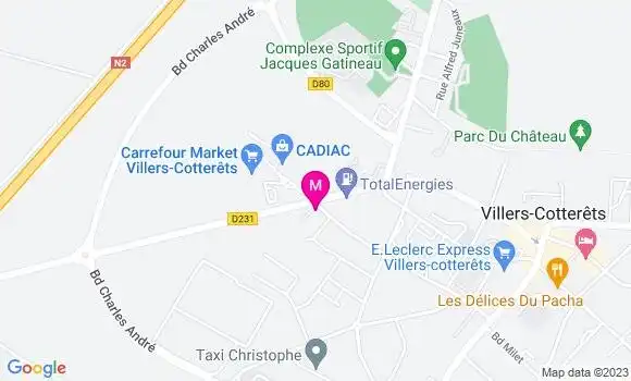 Localisation La Petite Brasserie