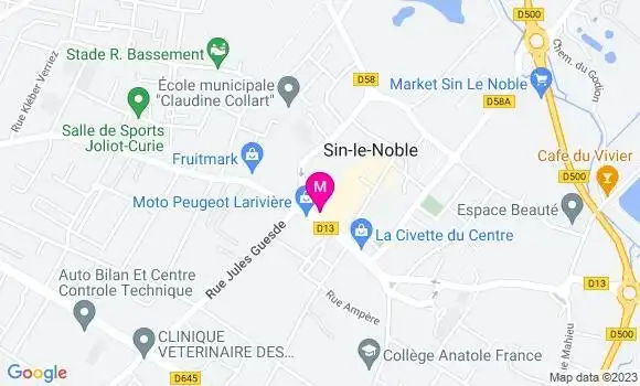 Localisation Restaurant  Le Sirableu
