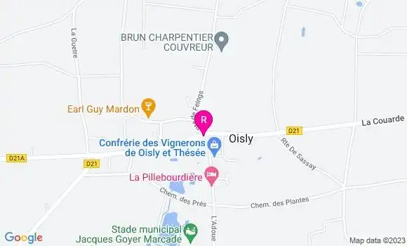 Localisation Restaurant  Le Saint Vincent