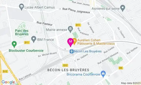 Localisation Restaurant  Les Sablières