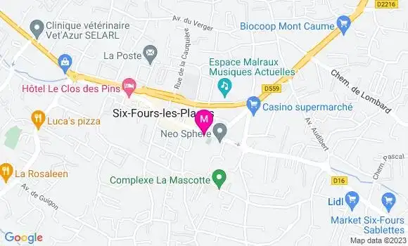 Localisation Restaurant  Lune de Miel