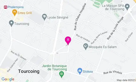 Localisation Pub La Chope