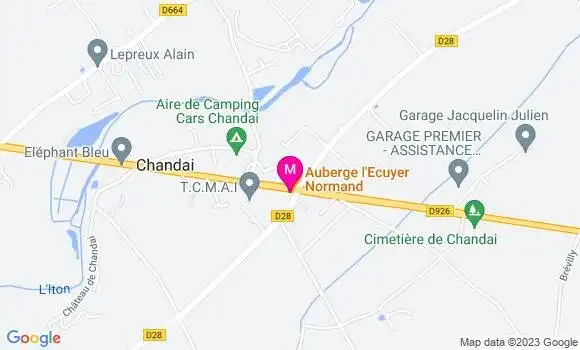 Localisation Restaurant  Le Bar des Amis