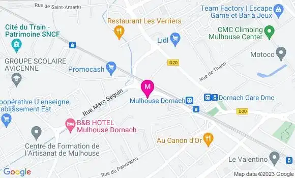 Localisation Restaurant  Chez Claude