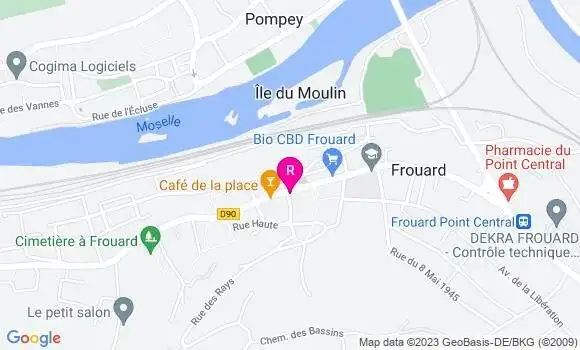 Localisation Restaurant Bar Le Rossignol