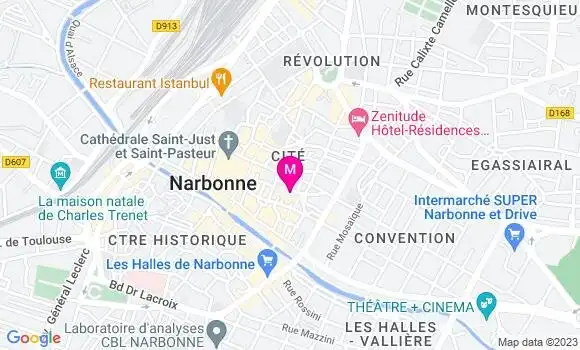 Localisation Restaurant  La Petite Cour
