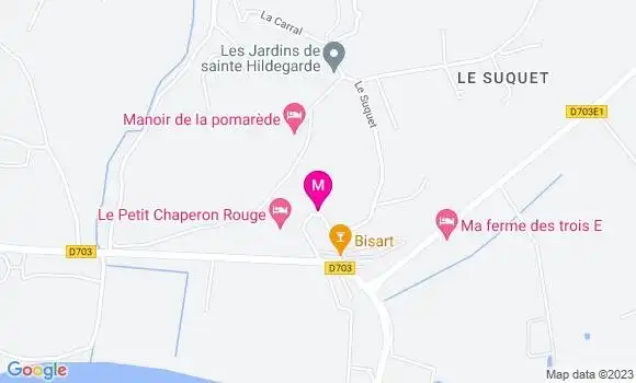 Localisation Restaurant  Le Petit Chaperon Rouge