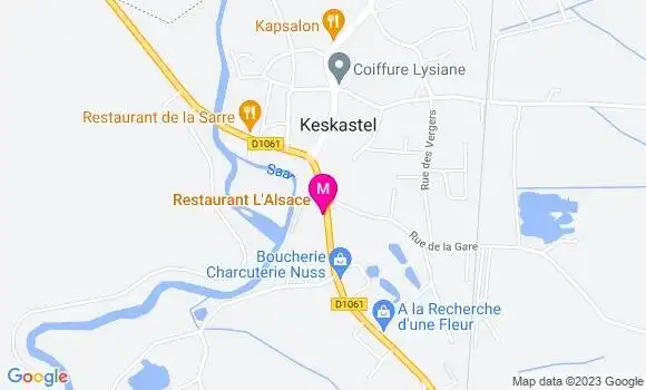 Localisation Restaurant  L