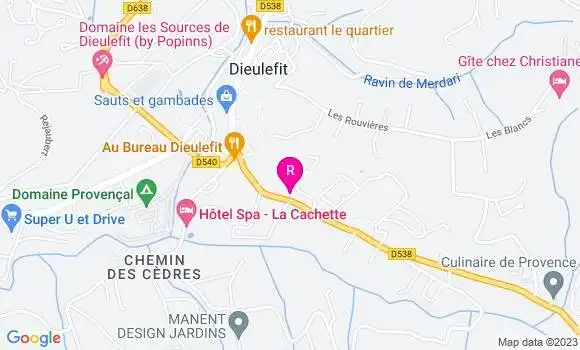Localisation Restaurant le Parc