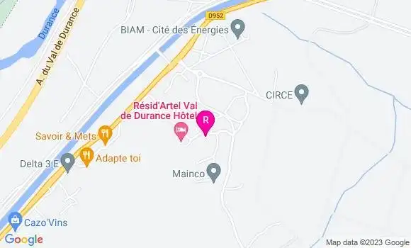 Localisation Restaurant  L
