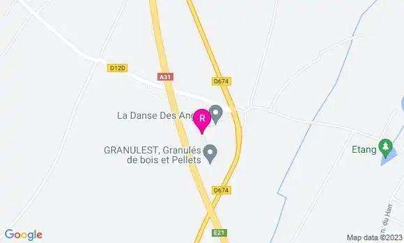 Localisation Pizzeria Le Chalet