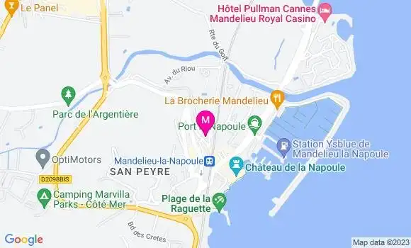 Localisation Restaurant  La Perla Nera