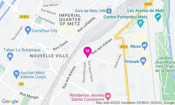 Localisation Brasserie Le Saint Pierre