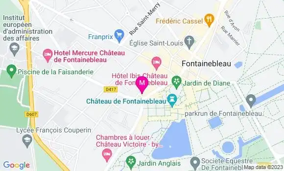 Localisation Restaurant  Le Mansart